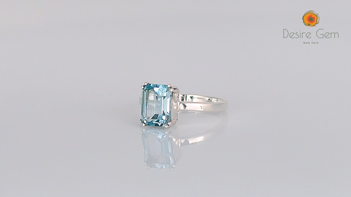 Natural Multi Stones 925 Sterling Silver Ring Size 5-9 Natural Multi Stones 925 Sterling Silver Ring Size 5-9