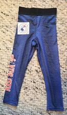 A63 MLB Team Apparel Youth Boston Red Sox Pajama Sleep Pants XS 4/5 FS.