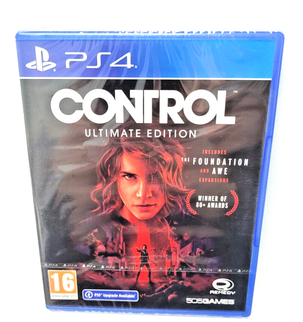 Control Ultimate Edition PS4 Super Powers Game |  New & Sealed | PS5 Compatible