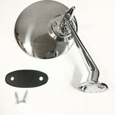 2x Lucas Style Classic Car Adjustable Mini Chrome Door Or Wing Mirror Lh And Rh 2x Lucas Style Classic Car Adjustable Mini Chrome Door Or Wing Mirror Lh And Rh