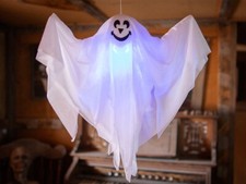 Hanging Light Up Ghost Decor Halloween Prop Yard Decor Indoor Outdoor Haunted