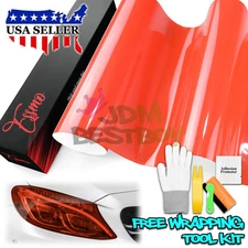 Headlight TPU Tint Gloss Clear Red PPF Protection Film Tail Light Fog Vinyl Wrap