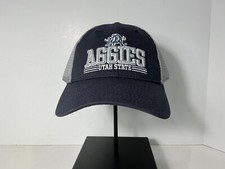 Utah State Aggies Football Hat Cap The Game Adjustable NWT Mesh Trucker