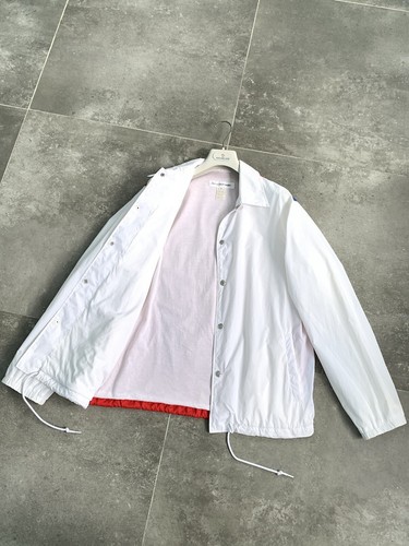 RARE Men's COMME DES GARCONS Homme Coach Nylon Bomber Coat Jacket Size M EU 48 - Picture 14 of 24