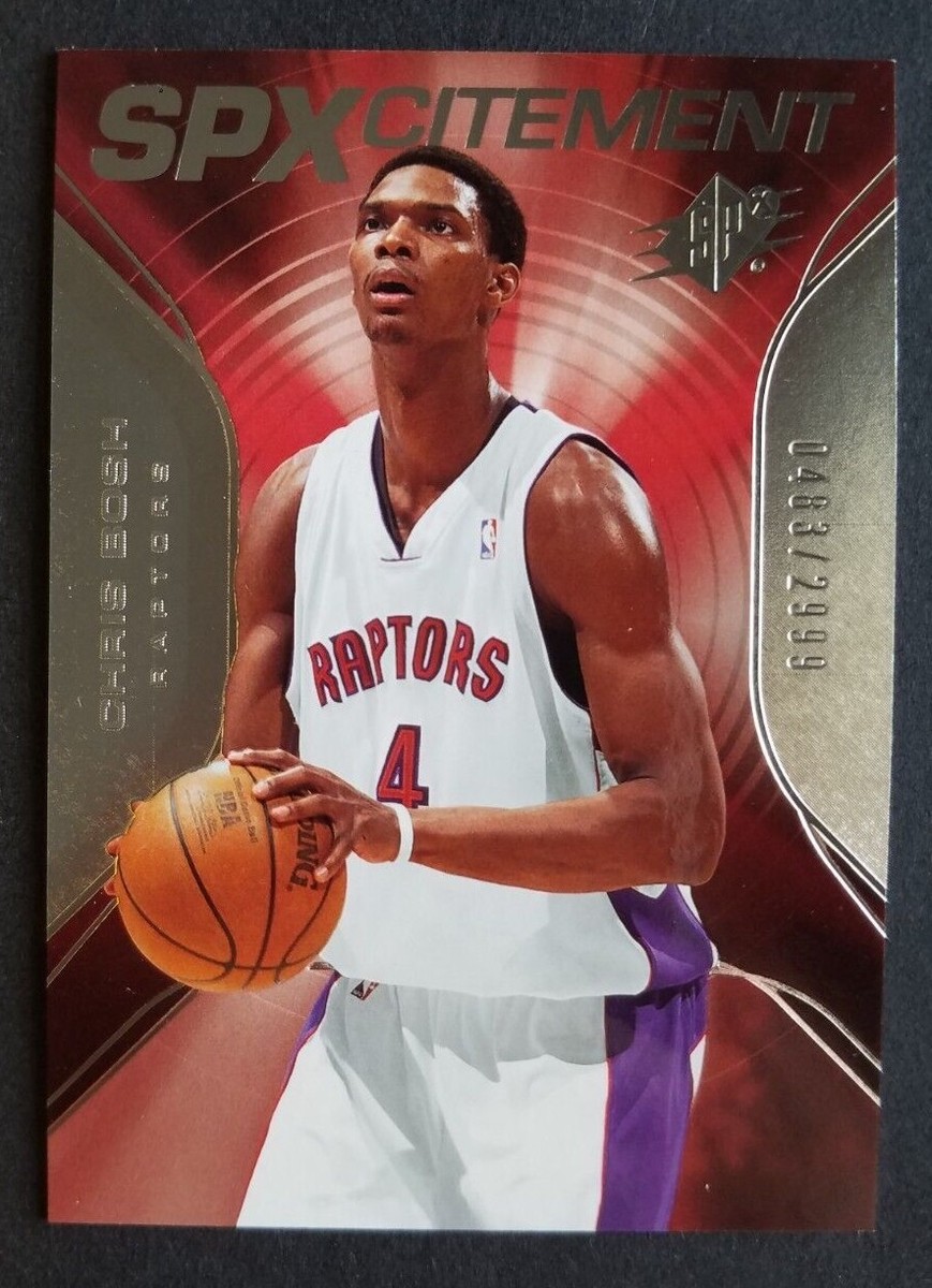 Chris Bosh 0483/2999 SPXcitement Upper Deck 2006 2007 Card #87