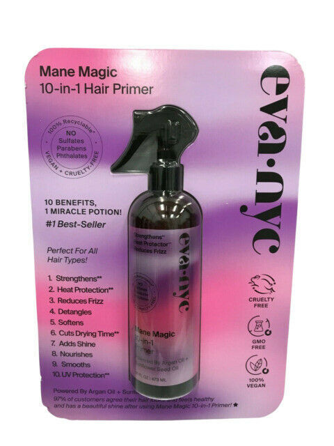 Eva-nyc Mane Magic 10-in-1 Hair Primer 16 Oz 473 Ml for sale online | eBay
