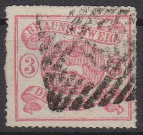 == Ad Braunschweig Mi. 16 A Stamped Kat. ==