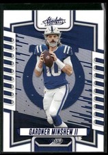 Gardner Minshew II 2023 Panini Absolute #7 Blue