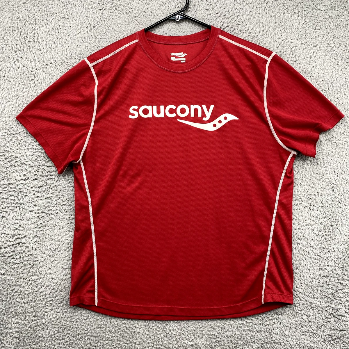 Cheap saucony t shirts mens deals