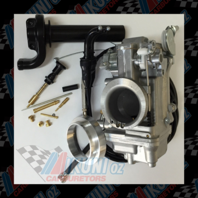 Mikuni Carburetor TM42-6 42mm Flatslide Pumper Kit With Choke fits