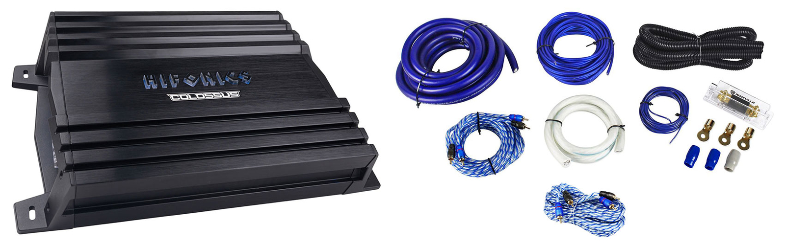 Hifonics HAC-20004D 2000 Вт 4-канальный усилитель класса D для автомобильной стереосистемы Комплект проводов