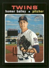 2020 Topps Heritage High Number Baseball Homer Bailey #573