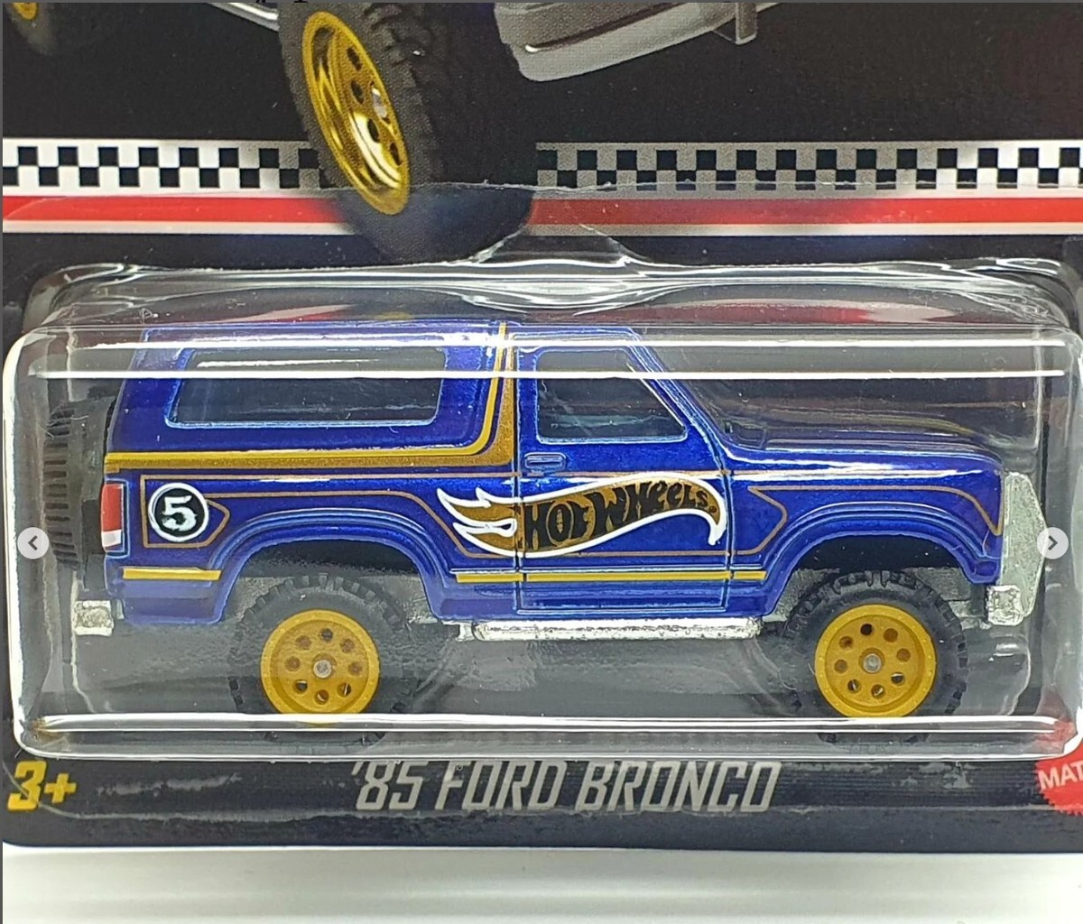 ホットウィール コレクターズエディション '85 フォード ブロンコ 2022 Hot Wheels Blue 1985 85 Ford Bronco Collector Edition