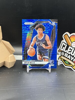 Jaylen Wells 2024-25 Prizm Blue Pulsar Rookie /99 (CBR)