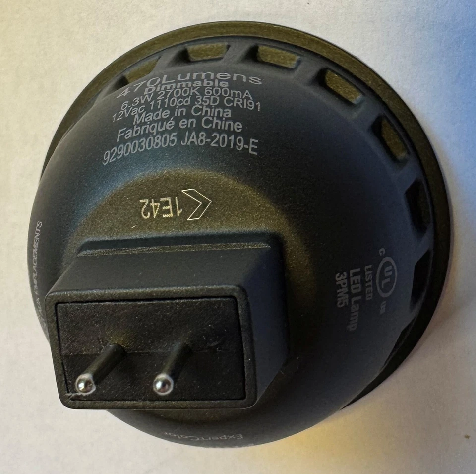 Philips 57350 LED MR16 6.3MR16/LED/F35/927/D/EC/12V T20 10/1FB (2700K,35 Degree) - Image 3 of 3