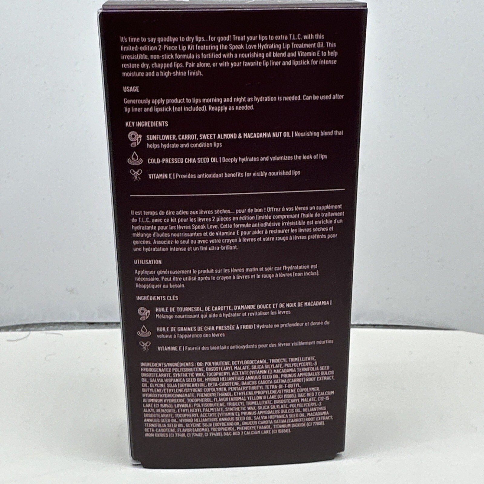 LYS Beauty Glossy Lip Treatment Oil Duo Speak Love, 0.4 oz eBay