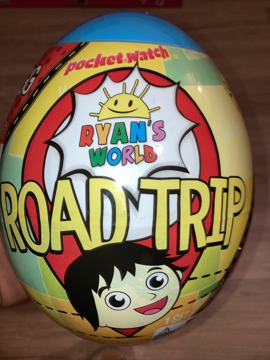 Ryan's World Road Trip Mega Micro Egg Kid Toy Gift Mystery Figures