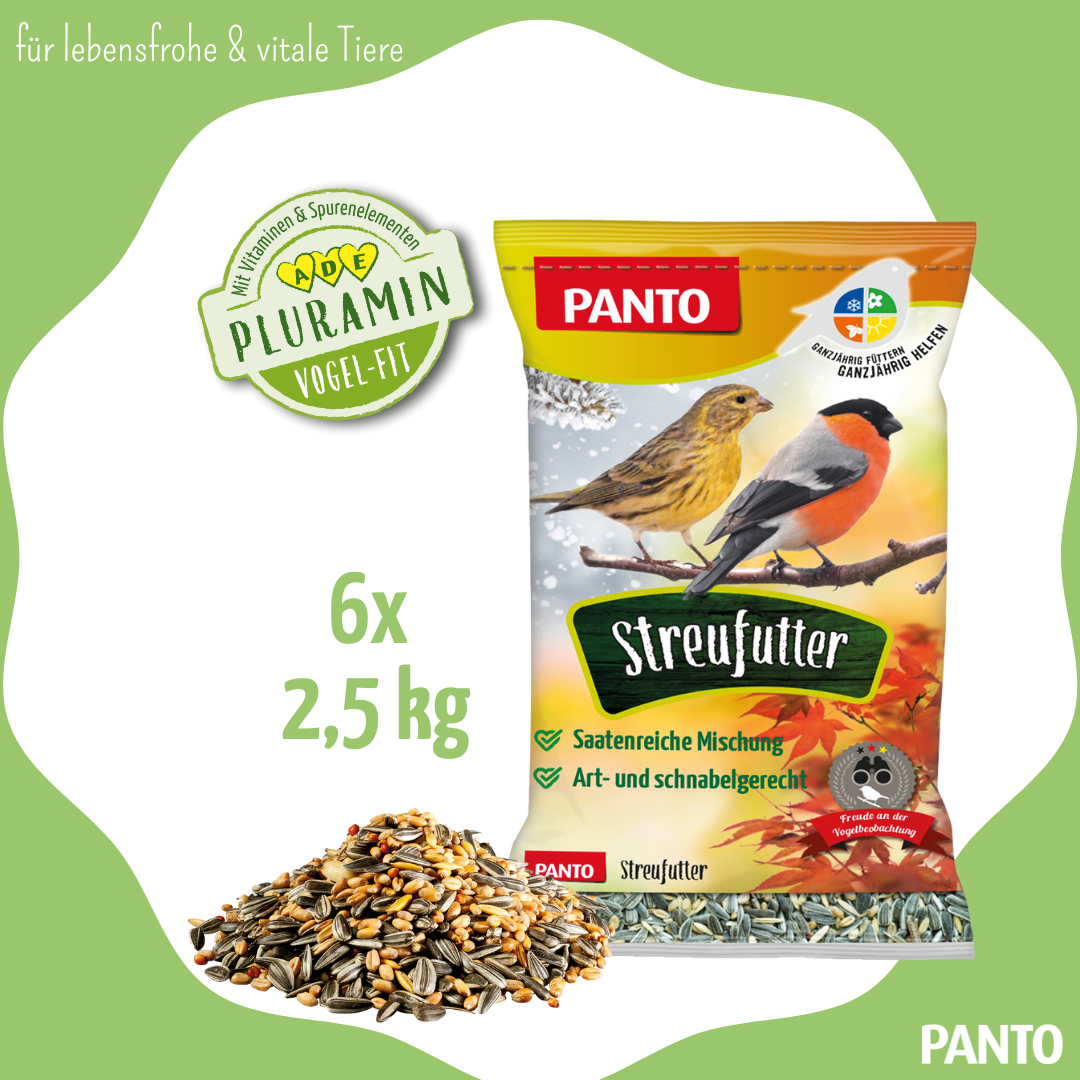 POSH Wildvogelfutter 15kg - Streufutter Für Alle Jahreszeiten