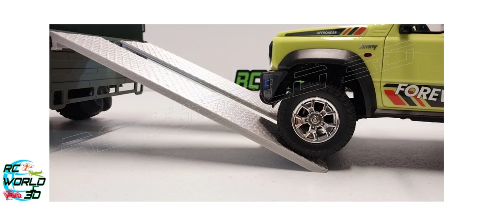 TRAILER LOADING RAMP FOR WPL-JJRC-GoolRC-AROCS-TAMIYA RC 3D PRINTED SOLID PLA X2 - Image 4 of 4