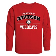 Davidson College Wildcats Property of Crewneck Sweatshirt Sweater