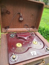 Vintage Webcor Model 2030-1a Reel To Reel Tape Recorder Playback W/ Microphone