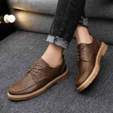  Men Leather Shoes Dress Shoes Shoes Tooling Shoes 