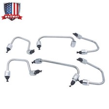 Complete Injector Fuel Line Set Fit For Freightliner Cummins Diesel 07-18 6.7l