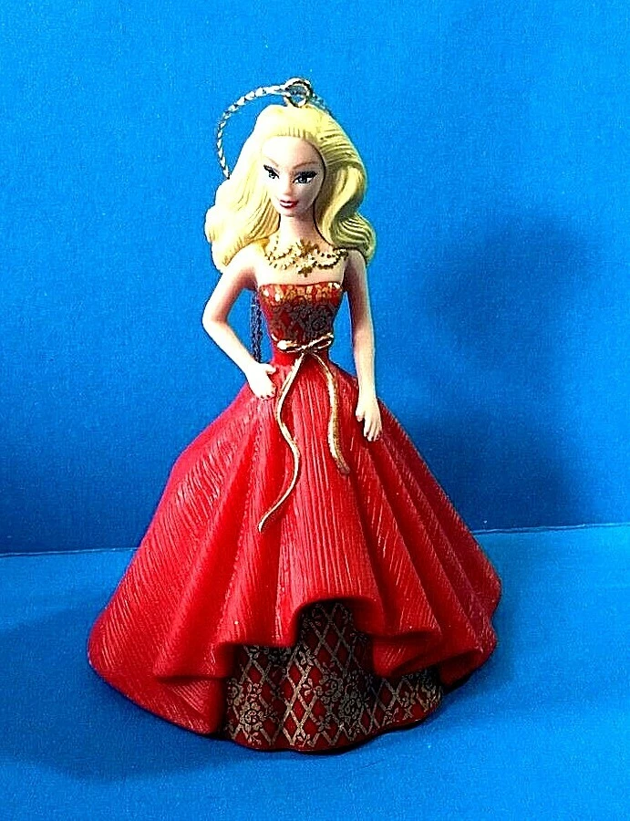 2014 holiday cheap barbie ornament