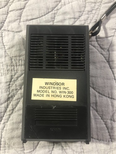 Receptor AM Windsor de Colección Radio Portátil de Mano Modelo No. WIN-300 - Imagen 5 de 7