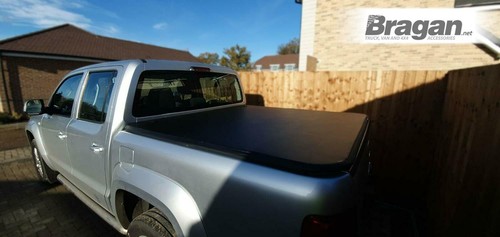 Tri Fold Soft Tonneau Cover For Volkswagen Amarok 2010-2016 4x4 Car Accessories - Picture 3 of 10