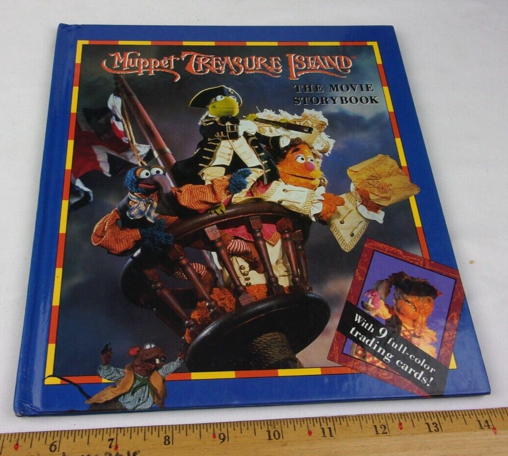 洋書 Muppet Treasure  Movie Story Book Muppet Treasure Island Movie Storybook hardcover 1996 Jim Henson