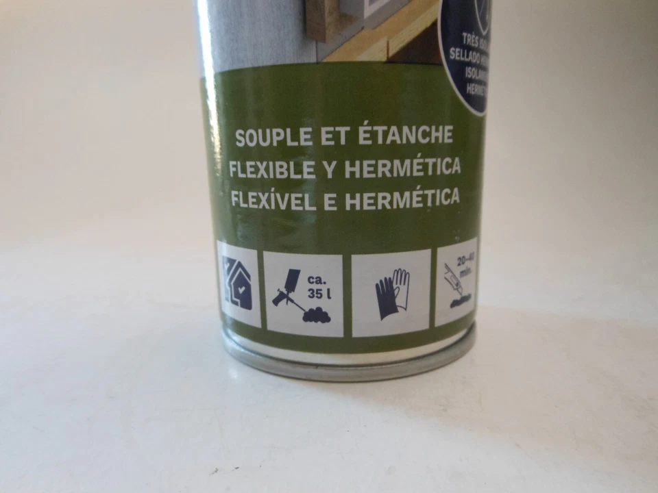 Lot de 2 Mousse polyuréthane / Mousse expansive / Mousse PU BOSTIK FLEXIBLE P605 - Photo 3/4