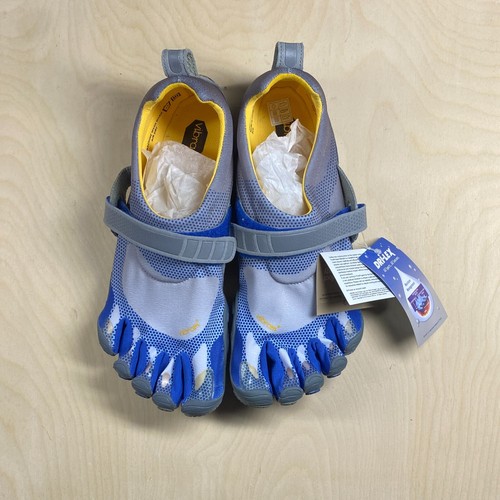 Vibram Bikila Five Fingers K20C Grey/Royal Blue 44/11.5-12 US NIB - Picture 2 of 5