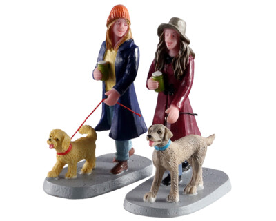 Lemax 02924 - MULTI TASKING, SET OF 2 Neu Weihnachtsdorf Winterdorf