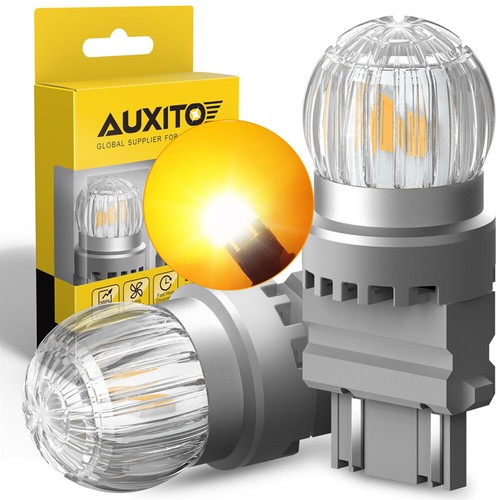 Aazon.co: AUXITO CANBUS 3157 LED Bulbs Aber Yellow With Built-in - Foto 5