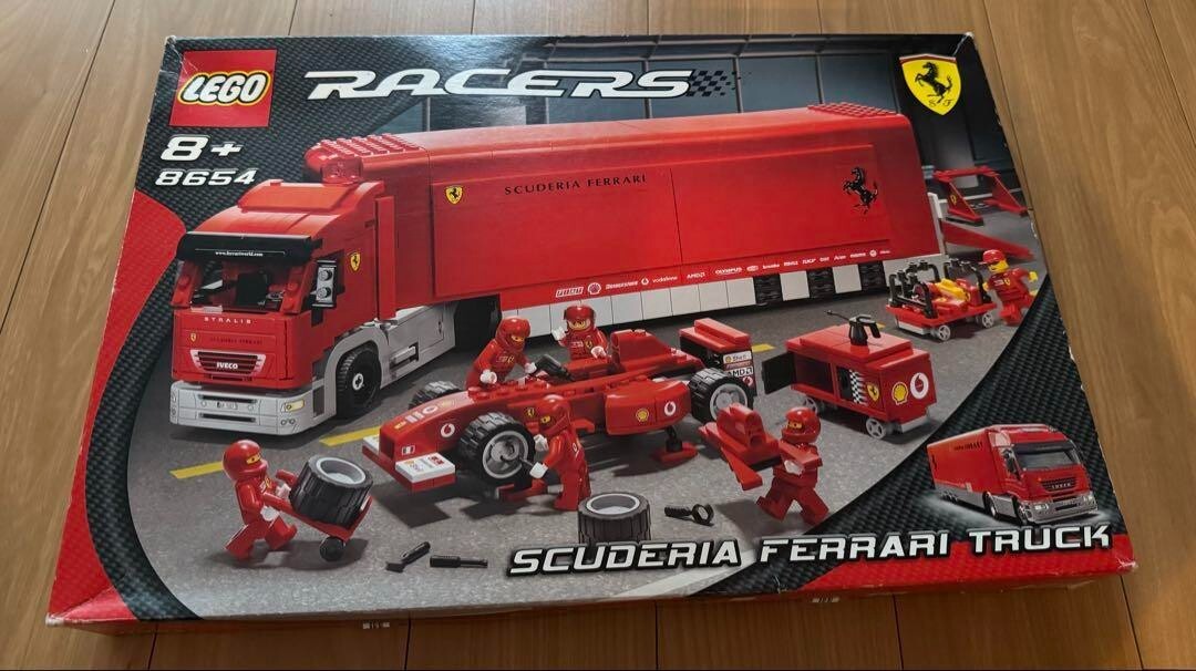 LEGO 8654 フェラーリ トラック｜鉄道模型