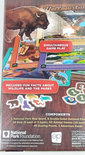 National Parks Get Wild Game of Wildlife Wrangling Ages 6+ (3-6 Players) NIB - Picture 5 of 10