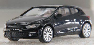Wiking 1:87 Werbemodell A.S.S VW Scirocco 3 Coupe Deepblack Perleffekt 2008 OVP