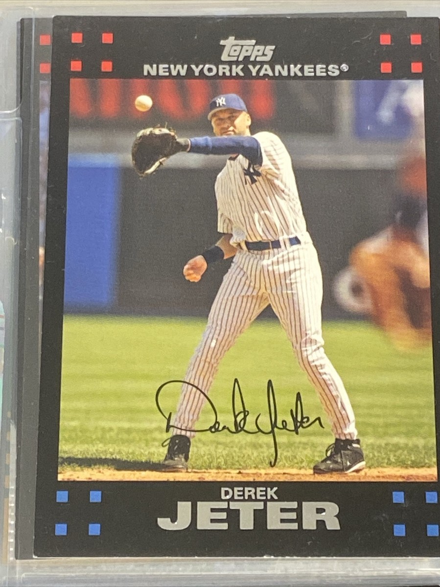 2007 Topps Derek Jeter Card NYY1 | eBay