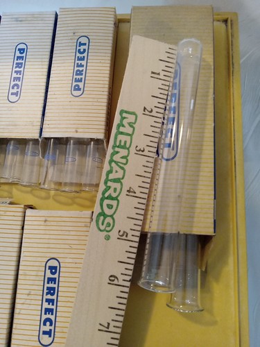 Vintage Perfex Test Tubes , Glass Rods (New Old Stock) And Accessories - 第 11/12 張圖片