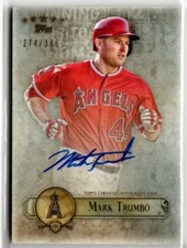 2013 Topps Five Star Baseball Mark Trumbo AUTO Autograph ANGELS 274/386