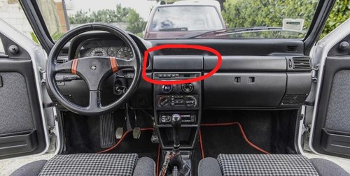 *Fiat Uno 2 Turbo / Fiorino (1989-1995) vano posacenere cruscotto 1821052 * - Foto 4 di 4