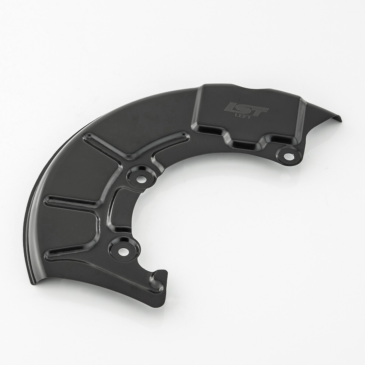 Plaque D'ancrage Garde-boue Disque Frein Arrière Pour Mercedes Sprinter 906 - Noire, Métal, Référence BR-068-BZ010-LR