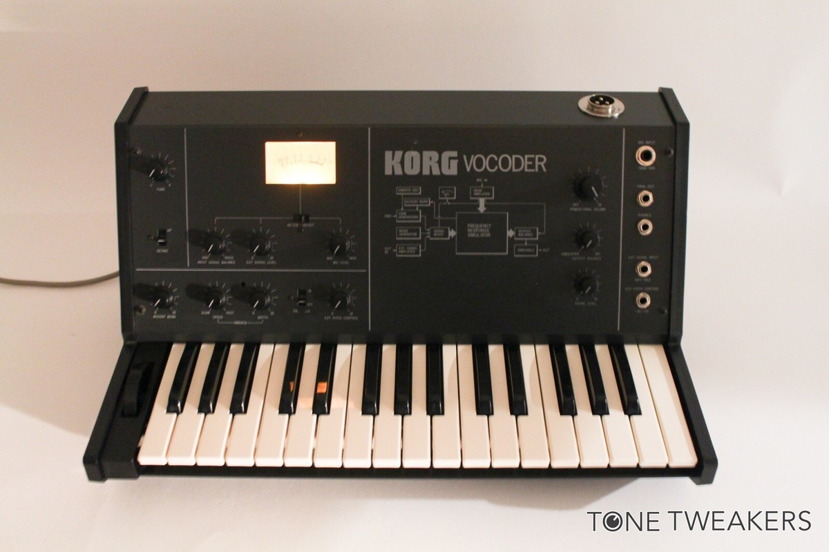 Korg VC10 Vocoder Keyboard Analog Synthesizer Pro Restored VINTAGE 
