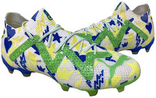 Puma Men's Future Ultimate Fg/Ag Lace Up Soccer Cleats Wht/Multi Size:8.5 182J
