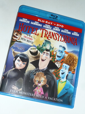 Hotel Transylvania Blu-ray kids movie monsters Dracula Mavis BLU
