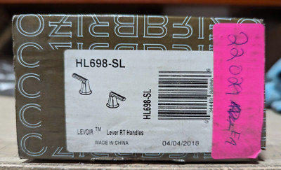 Brizo HL698-SL Levior Roman Tub Faucet Lever Handle Kit Luxe Steel