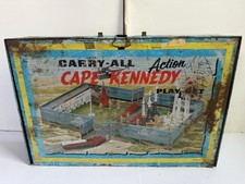 Carry All Action Cape Kennedy Louis Marx Tin Box Only