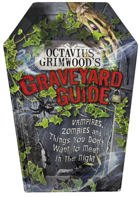 Octavius Grimwood s Graveyard Guide Coffin Shaped Book Vampires Zombies Spooky