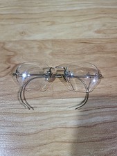 Vintage Rimless Eyeglass Frames B L Antique Rimless 10-12 K Gold Filled Glasses